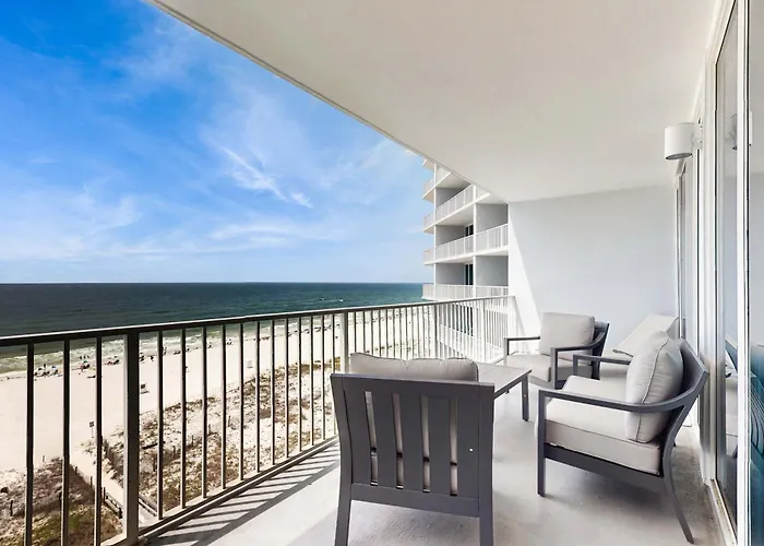 Upgraded Beachfront W Balcony & Pools Hot Tubs & Sauna Gulf Shores
