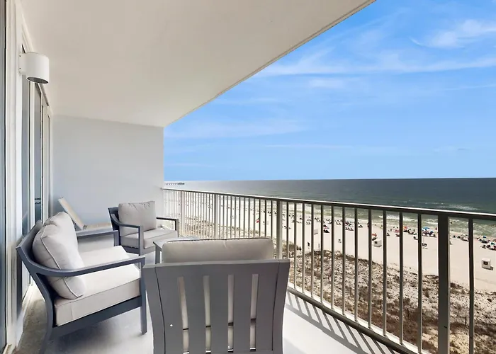 Upgraded Beachfront W Balcony & Pools Hot Tubs & Sauna Gulf Shores